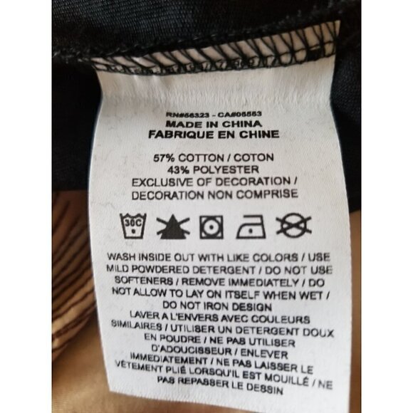 Nike dri-Fit T shirt logo graphic sz: large color: black/White/Silver - Picture 7 of 12